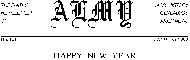 Almy Newsletter Masthead