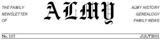 Almy Newsletter Masthead