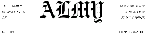 Almy Newsletter Masthead